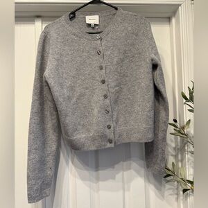 Reformation Clara Cashmere Crew Cardigan
